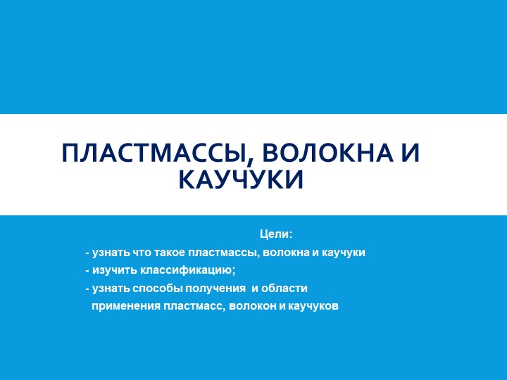 Презентация по химии на тему "Пластмассы, волокна и каучуки" Учебники, Презентации и Подготовка к Экзаменам для Школьников на Klass-Uchebnik.com