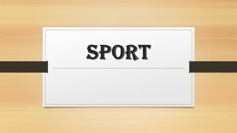 Презентация по англ.яз. на тему "Спорт" (8 кл.) Учебники, Презентации и Подготовка к Экзаменам для Школьников на Klass-Uchebnik.com