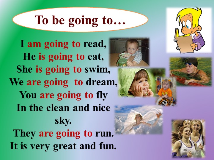 Оборот To be going to Учебники, Презентации и Подготовка к Экзаменам для Школьников на Klass-Uchebnik.com