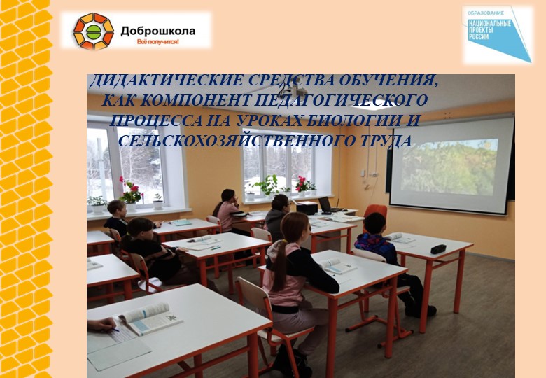 ДИДАКТИЧЕСКИЕ СРЕДСТВА ОБУЧЕНИЯ, КАК КОМПОНЕНТ ПЕДАГОГИЧЕСКОГО ПРОЦЕССА НА УРОКАХ БИОЛОГИИ И СЕЛЬСКОХОЗЯЙСТВЕННОГО ТРУДА Учебники, Презентации и Подготовка к Экзаменам для Школьников на Klass-Uchebnik.com