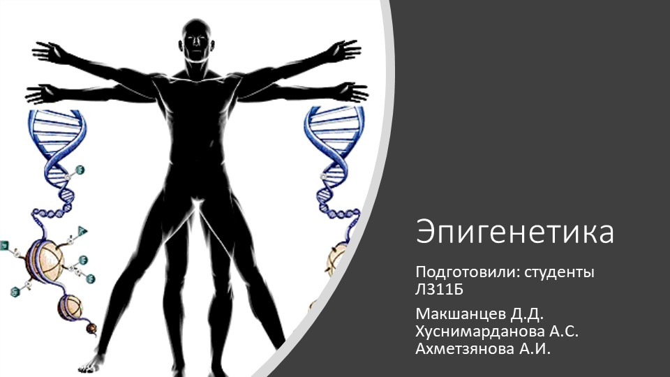 Презентация на тему: "Эпигенетика" Учебники, Презентации и Подготовка к Экзаменам для Школьников на Klass-Uchebnik.com