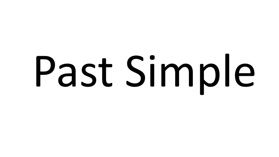 Презентация по английскому языку "Past Simple" 6-7 класс Учебники, Презентации и Подготовка к Экзаменам для Школьников на Klass-Uchebnik.com