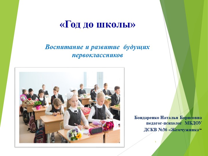 Тематическая консультация для родителей детей подготовительной группы "Год до школы"" Учебники, Презентации и Подготовка к Экзаменам для Школьников на Klass-Uchebnik.com