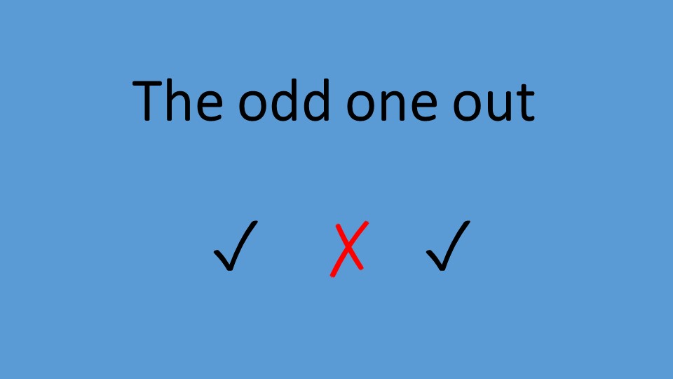 Презентация по английскому языку ( фонетика) "Выбери лишнее" с эффектом анимации Учебники, Презентации и Подготовка к Экзаменам для Школьников на Klass-Uchebnik.com