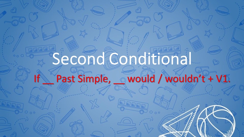 Презентация к уроку "Условные предложения второго типа" Учебники, Презентации и Подготовка к Экзаменам для Школьников на Klass-Uchebnik.com