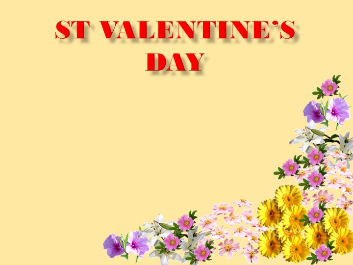 Презентация по английскому языку на тему "День Св.Валентина Учебники, Презентации и Подготовка к Экзаменам для Школьников на Klass-Uchebnik.com