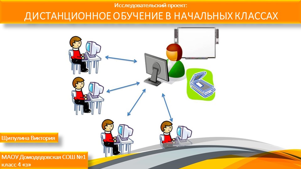 Проектная работа "Дистанционное обучение" Учебники, Презентации и Подготовка к Экзаменам для Школьников на Klass-Uchebnik.com