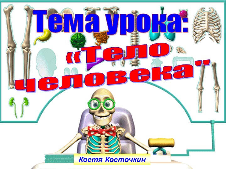 Презентация по миру природы и человека по теме: "Части тела человека". Учебники, Презентации и Подготовка к Экзаменам для Школьников на Klass-Uchebnik.com