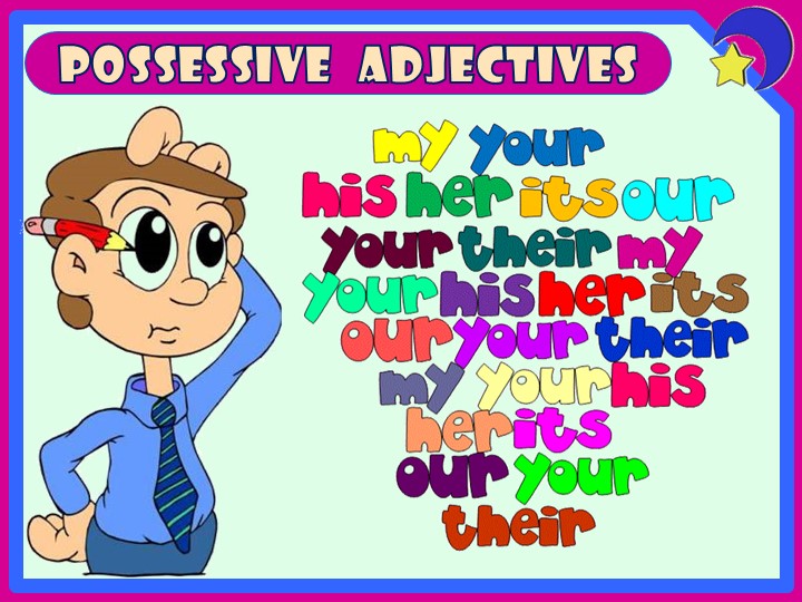 Starlight 4 Possessive Pronouns Учебники, Презентации и Подготовка к Экзаменам для Школьников на Klass-Uchebnik.com