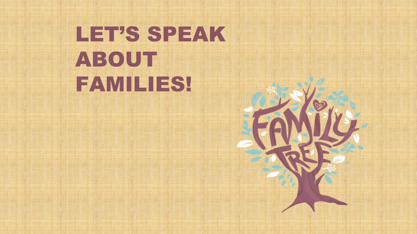 Презентация по английскому языку "Family" Учебники, Презентации и Подготовка к Экзаменам для Школьников на Klass-Uchebnik.com
