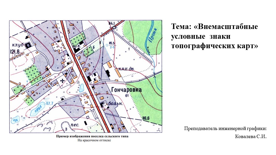 Презентация по инженерной графике на тему "Внемасштабные условные знаки топографических карт" урок в системе СПО Учебники, Презентации и Подготовка к Экзаменам для Школьников на Klass-Uchebnik.com